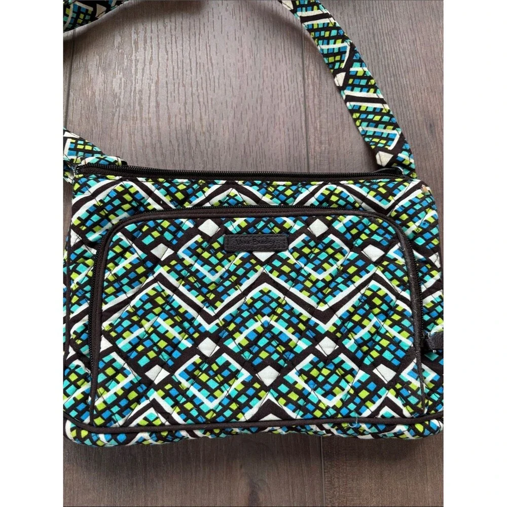 Vera Bradley compact quilted